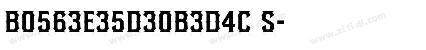 b0563e35d30b3d4c s字体转换 b0563e35d30b3d4c s字体转换